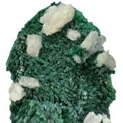 Cerussite, malachite