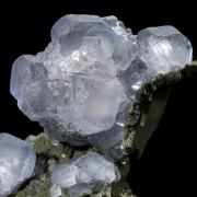 Fluorite & Fluorapatite on Muscovite