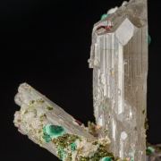 Malachite on Cerussite