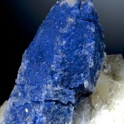 Afghanite - large crystal on Calcite