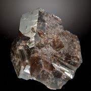 Ferroaxinite - large compound crystals