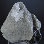 Scheelite with Quartz and Magnetite