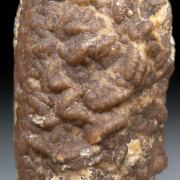 Rhodochrosite stalactite