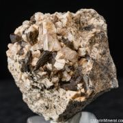 Topaz, Smokey Quartz, Feldspar
