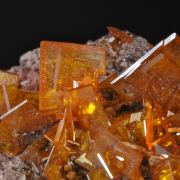 Wulfenite with Mimetite