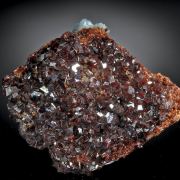 Brucite on Andradite