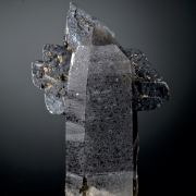 Smokey Quartz with Hematite PS Siderite and Onegite