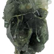 Quartz With Actinolite and Scolecite