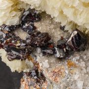 Barite with Sphalerite