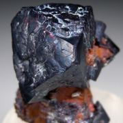 Cuprite on Copper with Silver