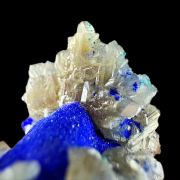 Cerussite, azurite