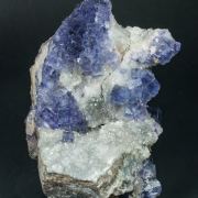 Fluorite with Quartz