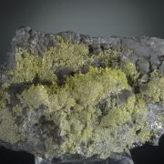 Pyromorphite on Coronadite - classic locale