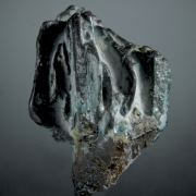 Copper after Azurite rosette