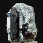 Neptunite with Benitoite