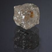 Diamond - three crystals, different colors and habits