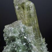 Vesuvianite - emerald green