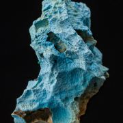 Malachite in Plancheite cast