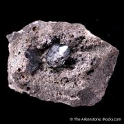 Analcime (Type Locality) with Magnetite