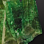 Vesuvianite (rare color, classic, closed location)