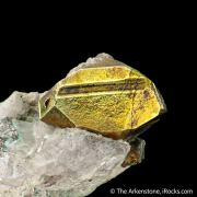 Chalcopyrite with Carrollite and Calcite