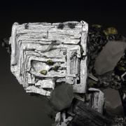 skeletal GALENA, CHALCOPYRITE