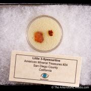 Spessartine Garnet (Rough & Cut set)