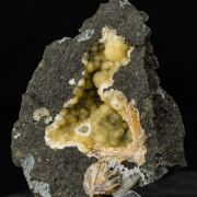 Aragonite on Calcite