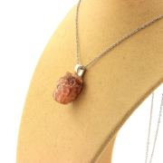 Raw Fluorite necklace. 23.96 ct.