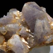 Herderite on Siderite