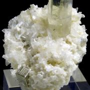 Fluorapatite, pyrite, quartz