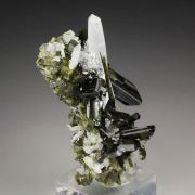EPIDOTE, QUARTZ