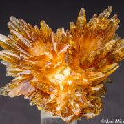 Celestite on Sulfur