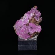 COBALTOAN CALCITE on NATIVE COPPER - Mashamba West Mine, DR Congo