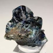gemmy LAZULITE twinned, QUARTZ