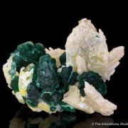 Cerussite with Malachite