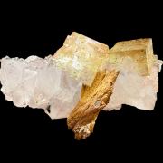 Fluorite, quartz