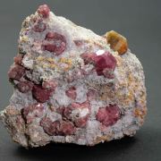 Garnet, Vesuvianite - Lake Jaco, Sierra Cruces, Coahuila, Mexico