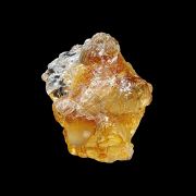 Opale / (variété - « Opal-AN ») / (variété - « Opale Hyalite ») / (« Opale vaisseau sanguin ») / Localité - San Luis Potosi, Mexique