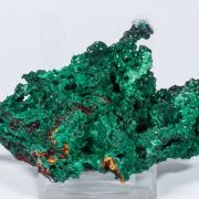 Malachite with Calcite and Cerussite