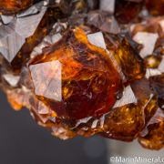 Spessartine with Quartz