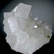Magnesite - gem crystals with minor Uvite