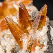 Calcite with Chabazite, Thompsonite