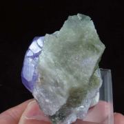 Fluorapatite on Apatite (Fluorescent)