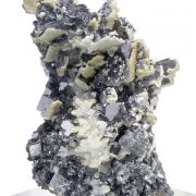 Galena, sphalerite, quartz, calcite