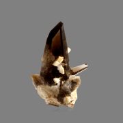 Smokey Quartz with Orthoclase.