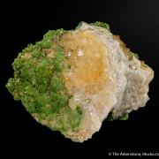 Pyromorphite on Quartz
