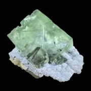 Fluorite, quartz MONGOLIA