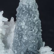 Calcite on Quartz