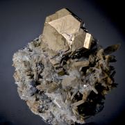 Pyrrhotite with Quartz and Sphalerite
